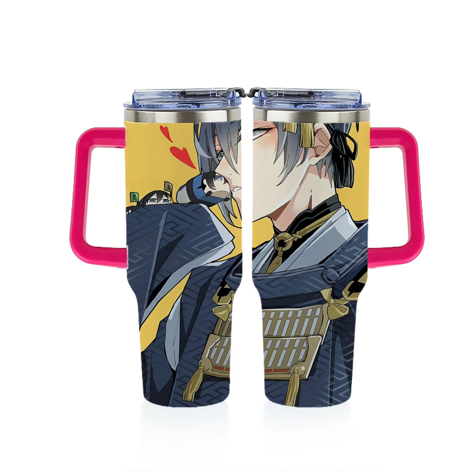 （画像用） 刀剣乱舞 Touken Ranbu 1200ｍLフルプリント車用タンブラー